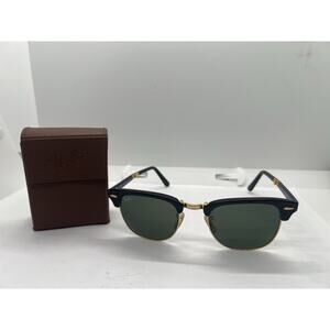 RAY BAN RB2176 901 Black Green G-15 Folding Men's 51 mm Sunglasses